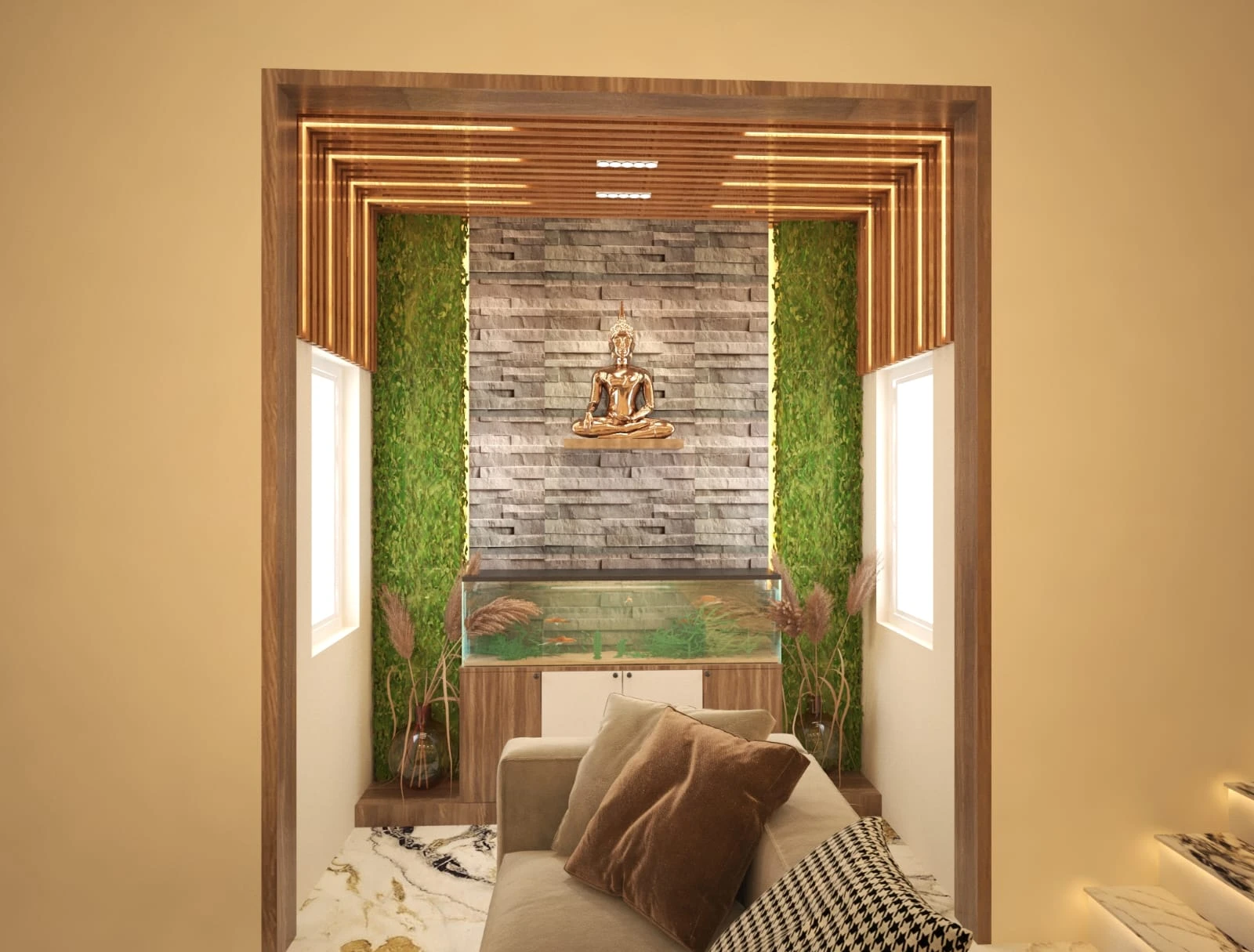 Zen Indoor Garden Design